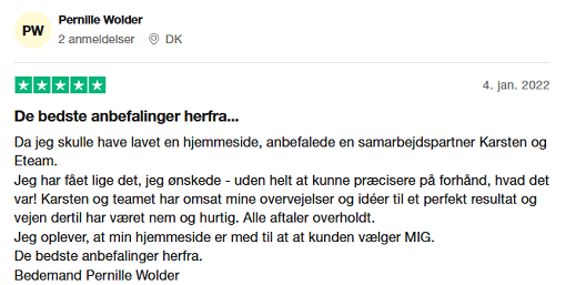 Trustpilot Udtalelser